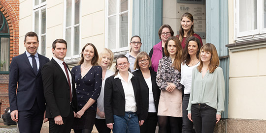 Gruppenbild Kanzlei Ludolfs